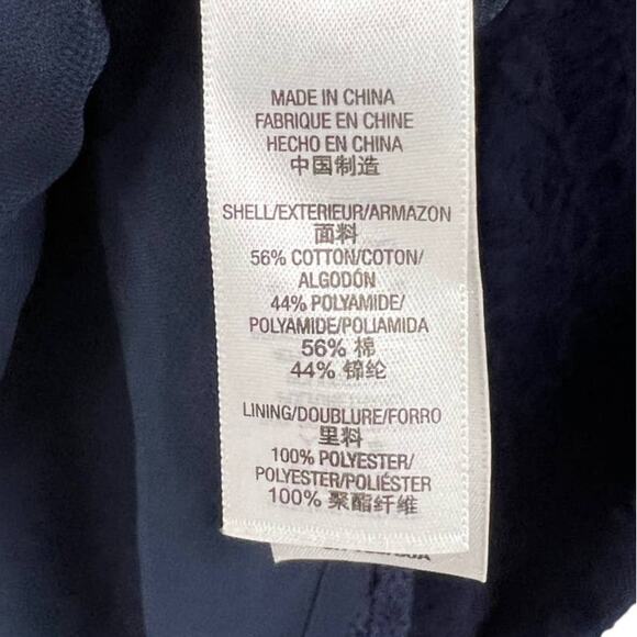 JUICY COUTURE Floral Navy Lace 3/4 Arm Dress SZ XS - Picture 8 of 8